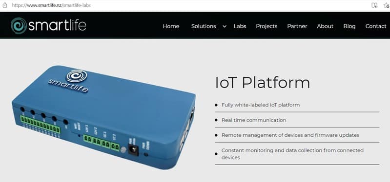 Smartlife Hub Devices to New Zealand